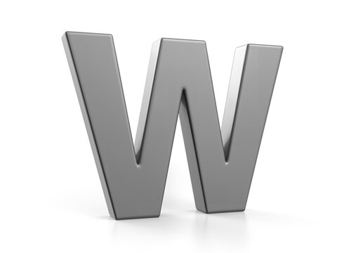 Car paint letter W