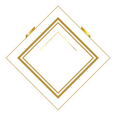 Poster - diagonal luxury frame element