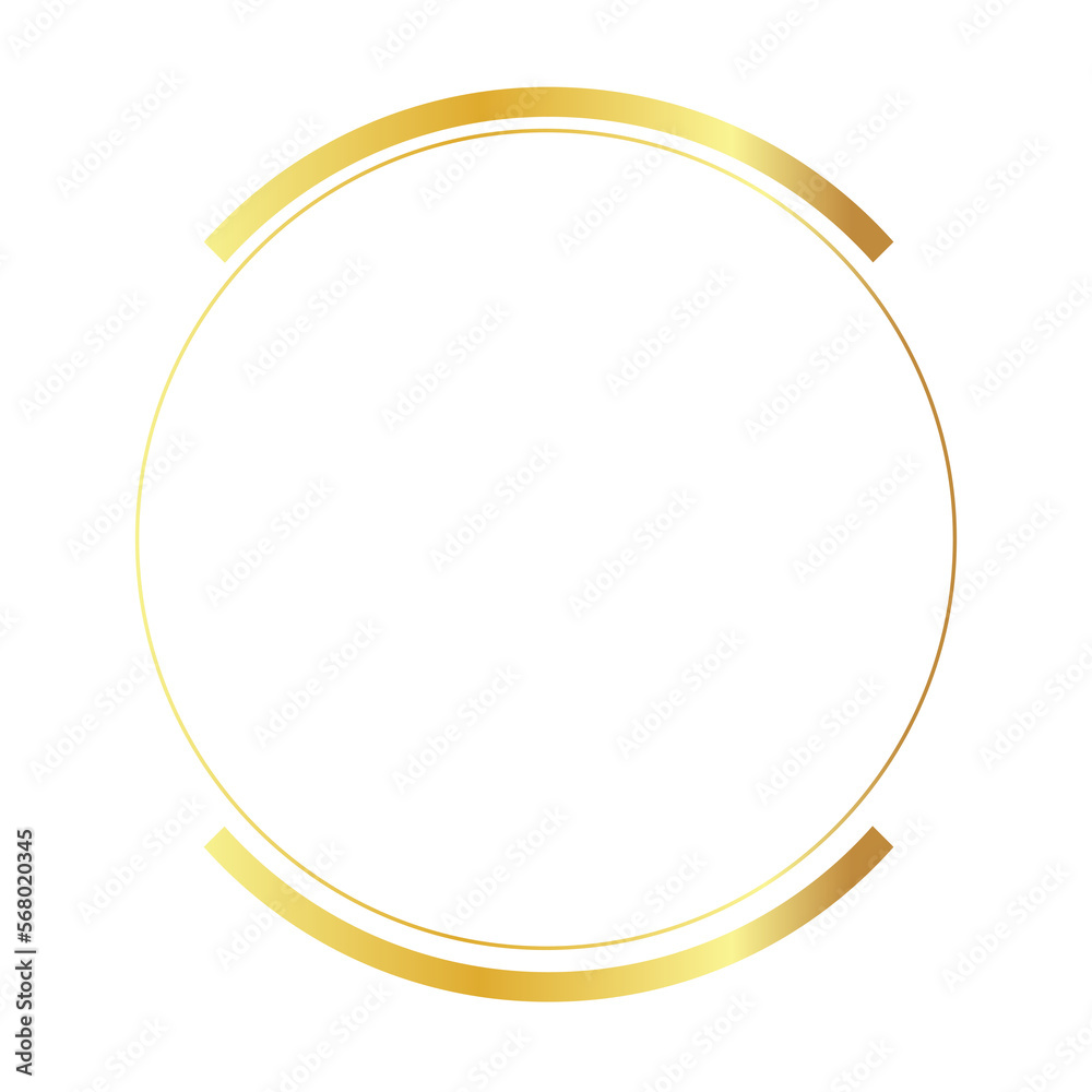 Premium round frame for text Stock Illustration | Adobe Stock