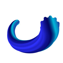 Poster - abstract fluid in 3d element