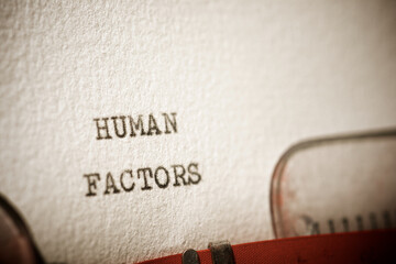 Human factors text