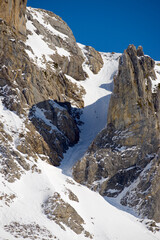 Canvas Print - Winter in the Pyrenees