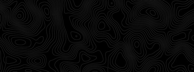 Topographic map background concept. Topo contour map. Rendering abstract illustration. Vector abstract illustration. Geography concept. paper texture design .Imitation of a geographical map .	