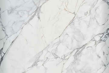 Sticker - Natural Carrara Marble Stone Background For Interior Abstract Home Decoration Using Ceramic Wall Floor And Granite Tiles Surface, Statuario Marble Texture. Generative AI