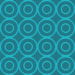 Wall Mural - Abstract blue circle pattern.Geometric art decor texture. Design for decorating,background, wallpaper, illustration, fabric, clothing, batik, carpet, embroidery.