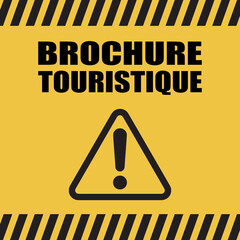 Sticker - Logo brochure touristique.