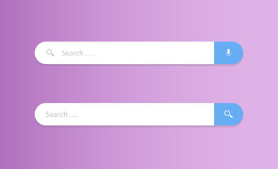 Poster - Search Bar browser Vector graphics