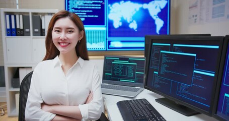 engineer with code data system