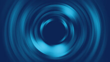 Abstract Blurred Blue Circles Background - Blue Background