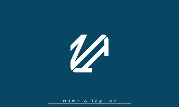 Alphabet letters Initials Monogram logo ZI , IZ