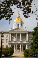 Wall Mural - New Hampshire state capitol building.