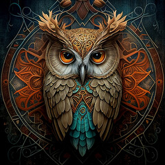 spiritual shamanic owl
