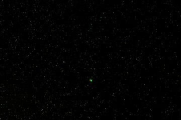 Wall Mural - On February 1-2, 2023, the rare green comet C/2022 E3 (ZTF) made its closest approach to earth. This comet image was taken 2/2 at 05:50:22 AM PST (UTC-8) near Ashland Oregon.