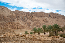 Mountains Near Qumran Where Dead Sea Scrolls Were Found