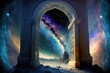 © The 2R Artificiality - Skyward dimensional gateway. Generative AI