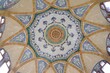 Beautiful mosaic ceiling in Hospital Sant Pau Complex, Barcelona, Spain