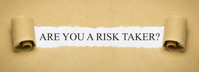 Poster - Are You a Risk Taker?