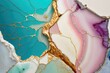 Agate de marbre abstrait fond multicolore avec kintsugi. Idéal pour le papier peint.