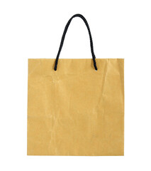 Wall Mural - recycle brown paper bag isolated with clipping path for mockup