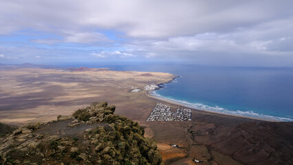 Wall Mural - Lanzarote Island in the Atlantic Ocean