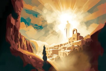 Heaven god Holy Church bethlehem illustration landscape art pathway heaven artwork paradise sun light
jesus Divine nature background sky clouds gateway to heaven faith religion dream christmas easter 