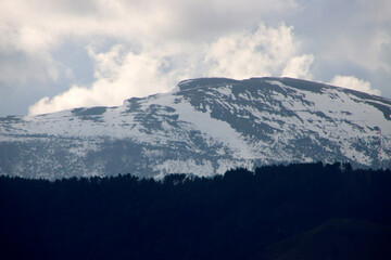 Sticker - Snow in the mountain