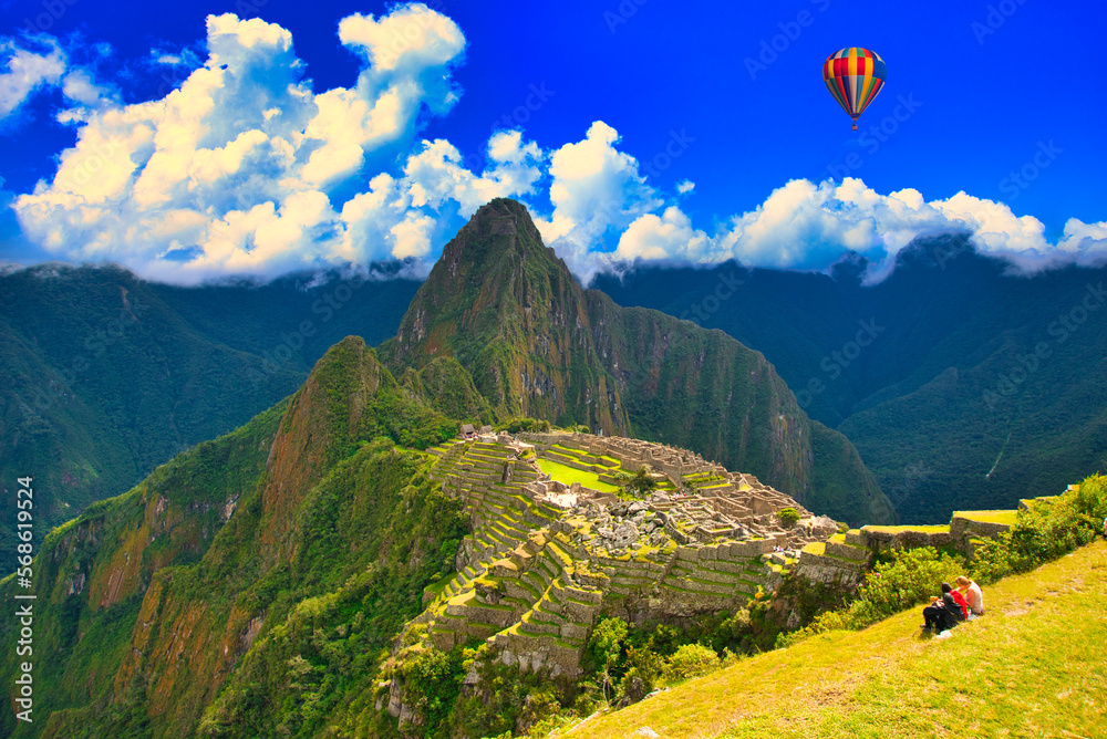 インカ帝国の空中都市・マチュピチュ遺跡の絶景 Stock Photo | Adobe Stock