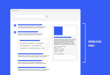 Poster - Knowledge Panel - search engine feature that presents quick summary of information about people, places, or things. It typically includes key dates, brief description, and images for easy recognition