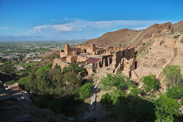 Sticker - Takht-i-Bahi buddhist monastery in Mardan, Pakistan