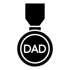 Wall Mural - father award icon