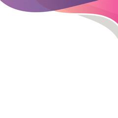 Gradient Wavy Transparent Corner