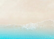 © SASITHORN - The tropical Summer with wave water as white sand beach background