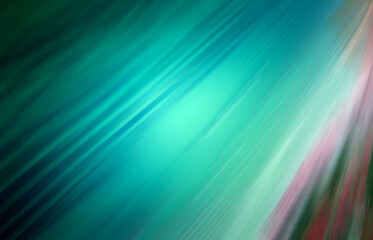 Wall Mural - Abstract blue light wave effect texture. Blurred turquoise water backdrop. Motion effect illustration for your design, banner, background, wallpaper or poster. 3D rendering