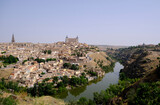 Fototapeta Nowy Jork - a view of the old city of Toledo, Spain