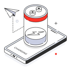 Canvas Print - Phone Charging 