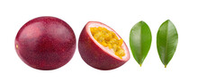 Passion Fruit Isolated On Transparent Png