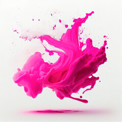 Wall Mural - pink stains background, powder, ai generation