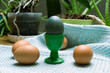 easter eggs decoration and background