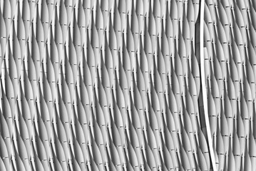 Poster - Exterior of modern architecture. Building abstract background  pattern