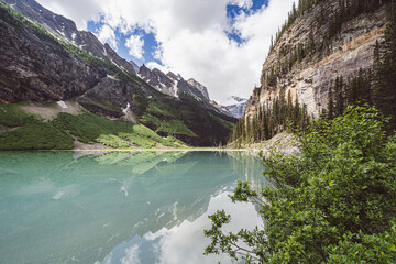 Wall Mural - Lake Louise in Banff National Park during summer