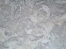 Gray Floral Texture