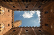 Inner square of the town hall of Siena