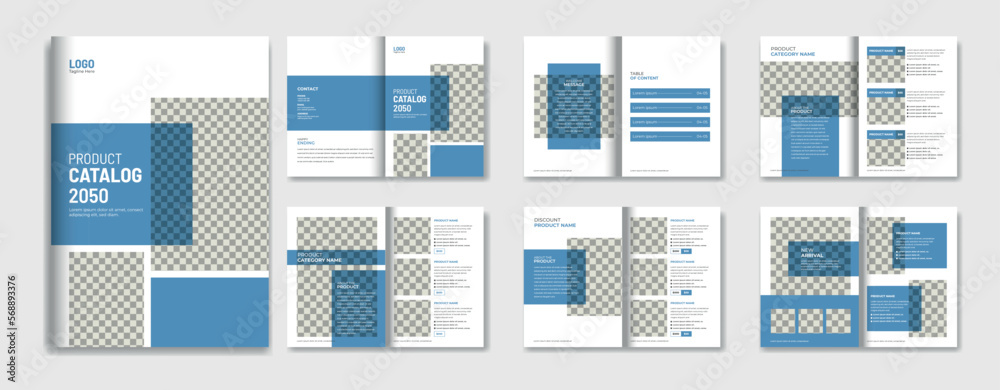 Minimalist Product Catalogue Design