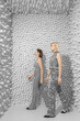 © Dima Sikorski/Stocksy - Conceptual portrait of two attractive girls walking in step