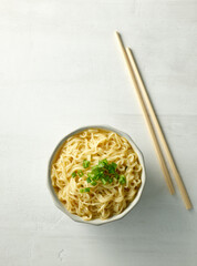 Poster - bowl of boiled noodles