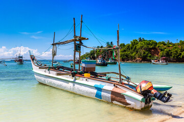 Poster - Fishing boat  in Sri Lanka