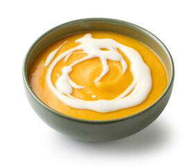 Sticker - bowl of vegetable cream soup