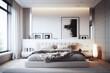 © 3DArt - Minimalist Master Bedroom often features a neutral color palette