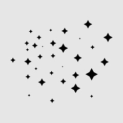 Poster - Stars Icon Vector. Flat illustration trendy style on white background..eps