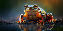 Toad, Animal Portrait, Generative AI
